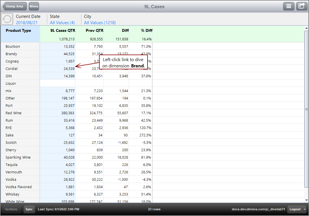 Example of the page reached from a stamp area. Example of the page reached from a stamp area.